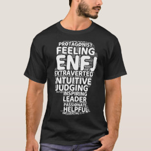 ENFJ Protagonist Funny Extrovert Personality Relat T-Shirt