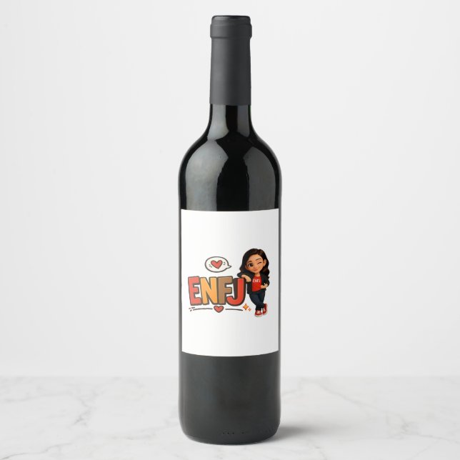ENFJ WINE LABEL (Front)