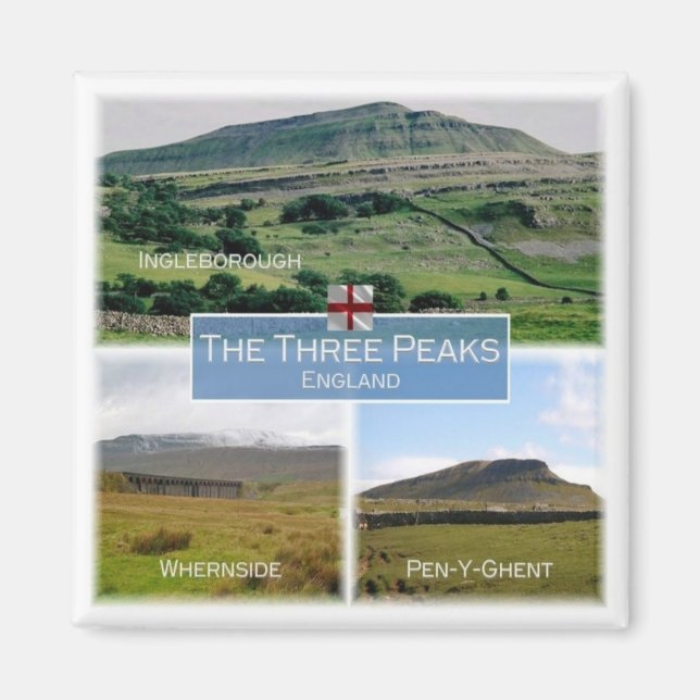 ENG003 DALES NATIONAL PARK, Yorkshire, Fridge Magnet (Front)
