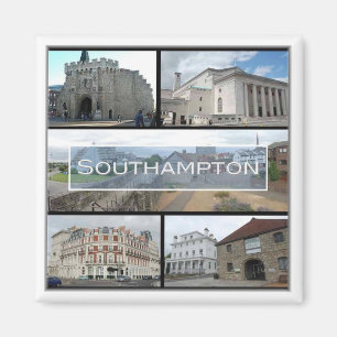 ENG019 SOUTHAMPTON, England, Europe, Fridge Magnet