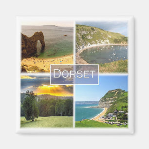 ENG037 DORSET, England, Europe, Fridge Magnet