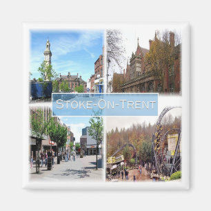 ENG039 STOKE-ON-TRENT, England, Europe, Fridge Magnet