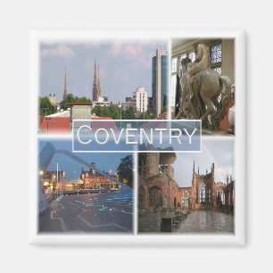 ENG042 COVENTRY, England, Europe, Fridge Magnet