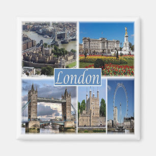 ENG056 LONDON, England, Europe, Fridge Magnet