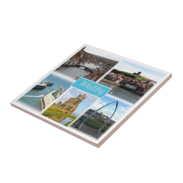 ENG057 WHITBY, Yorkshire, England, Tile (Side)