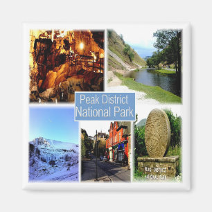 ENG061 THE PEAK DISTRICT NATIONAL PARK, Fridge Magnet