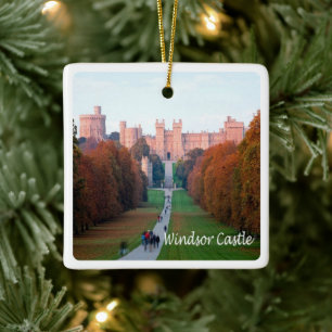 ENG062 WINDSOR CASTLE, England, Ceramic Ornament
