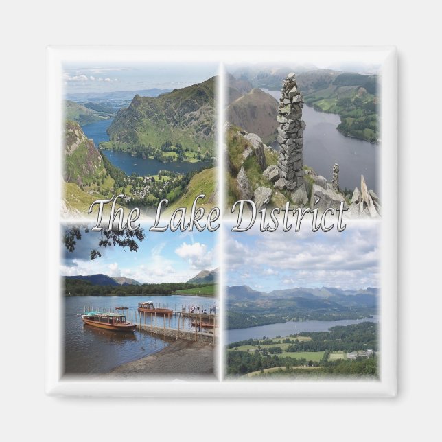 ENG066 THE LAKE DISTRICT NATIONAL PARK, Fridge Magnet (Front)