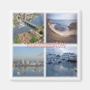 ENG075 SOUTHAMPTON, England, Europe, Fridge Magnet