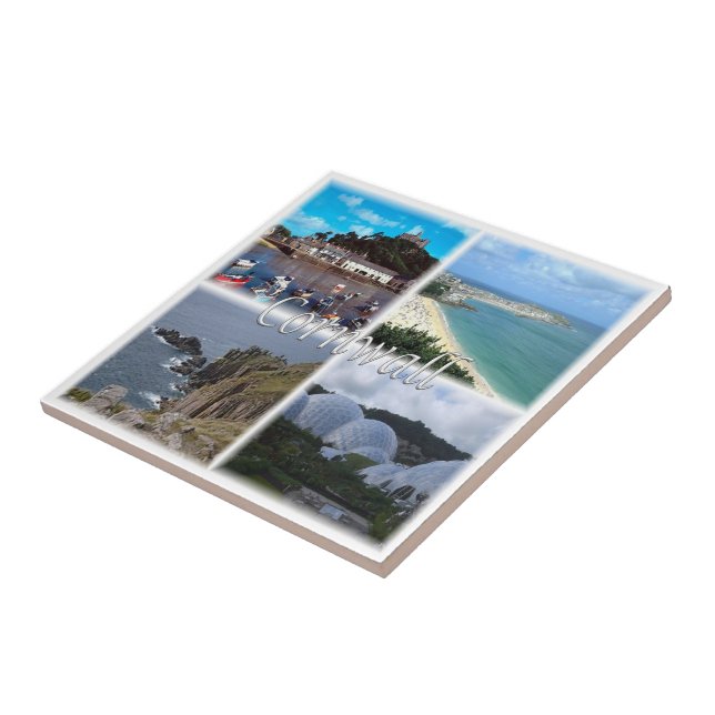 ENG076 CORNWALL, Land's end St. Ive, Tile (Side)