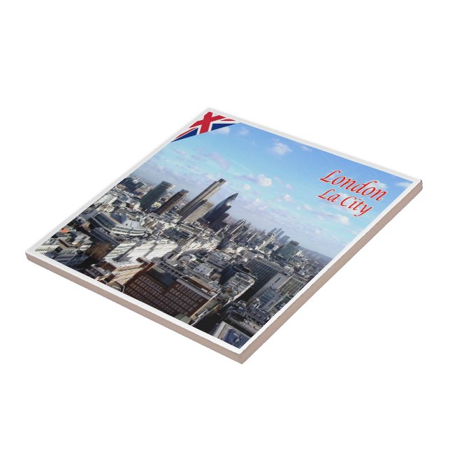 ENG089 LONDON CITY, England, Europe, Tile (Side)