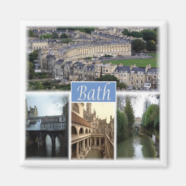 ENG097 BATH SOMERSET, England, Fridge Magnet (Front)