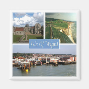 ENG101 ISLE OF WIGHT. England, Europe, Fridge  Magnet
