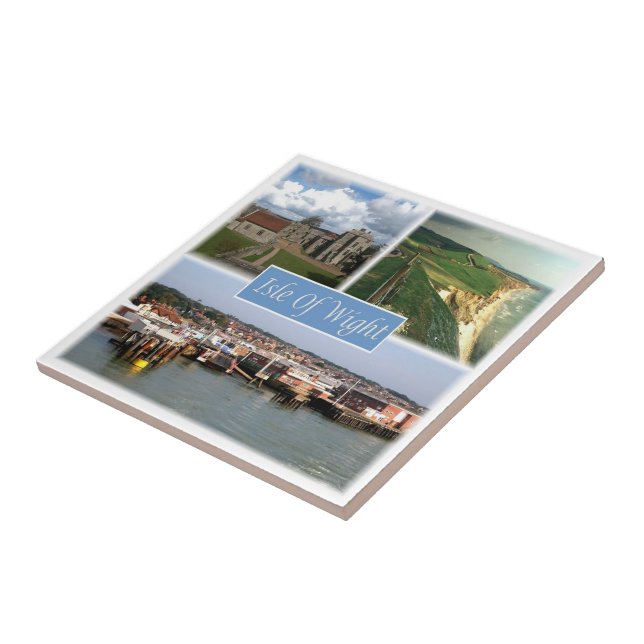 ENG101 ISLE OF WIGHT. England, Europe, Tile (Side)