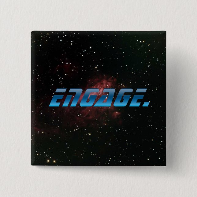 Engage 15 Cm Square Badge (Front)