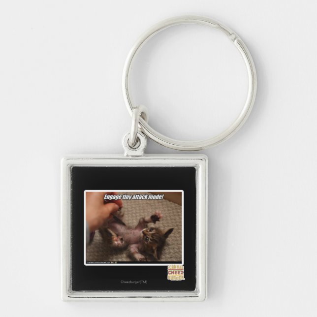 Engage tiny attack mode! key ring (Front)