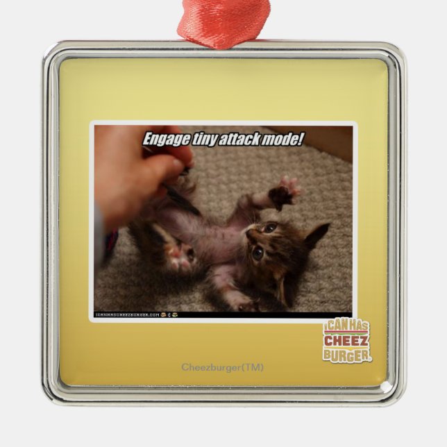 Engage tiny attack mode! metal tree decoration (Front)