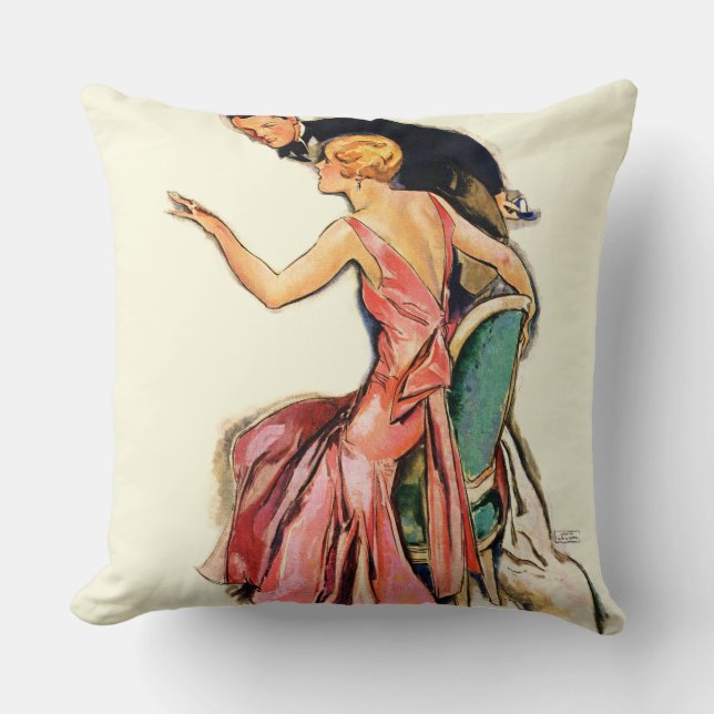 Engaged Couple Cushion (Front)
