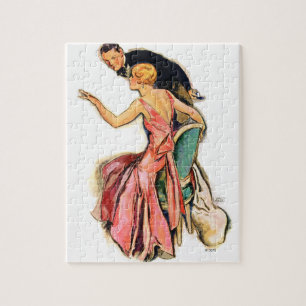 Engaged Couple Jigsaw Puzzle