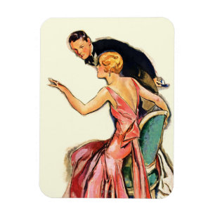 Engaged Couple Magnet