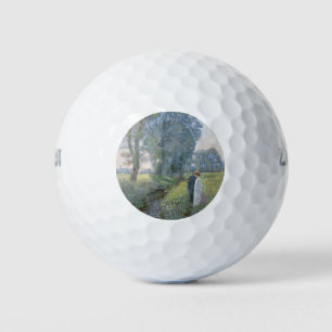Engaged Couple (Wedding and Marriage) (Engagement) Golf Balls
