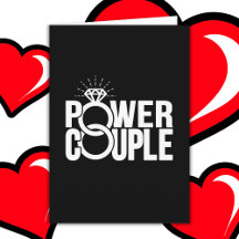 Engaged Married Power Couple Wedding Anniversary