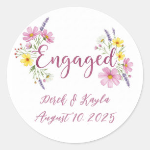 ENGAGED STICKER