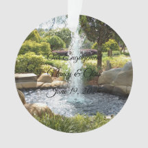 Engagement Acrylic Ornament