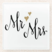 Engagement and Wedding Coasters