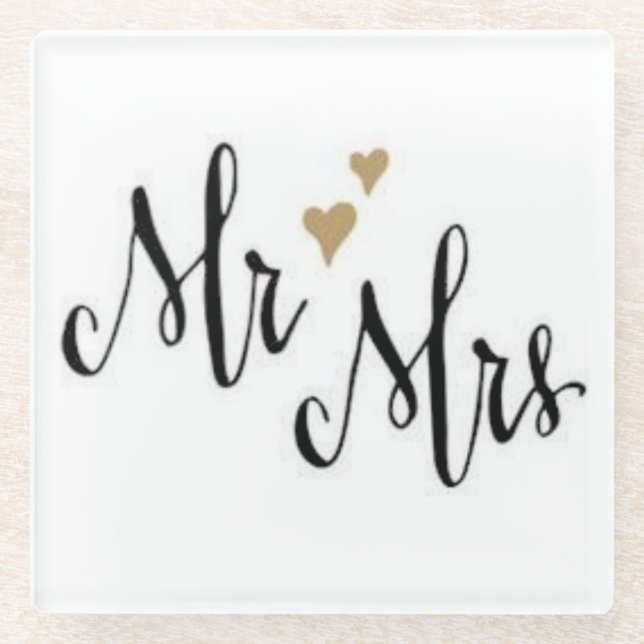 Engagement and Wedding Coasters  (Front)