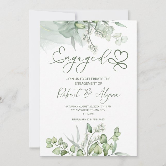 Engagement Announcement (Front)