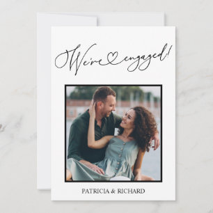 Engagement Announcement And Save The Date Photo