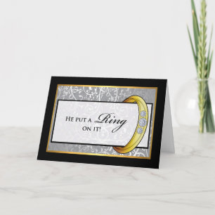 Engagement Announcement, He Put a Ring On It! Announcement