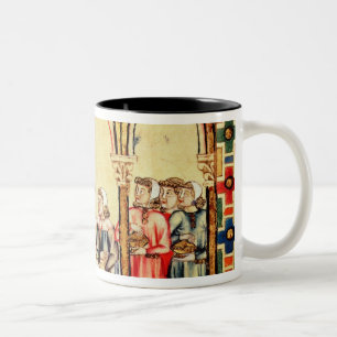 Engagement Banquet, from the manuscript Two-Tone Coffee Mug