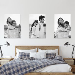 Engagement Black and White Portrait Photos