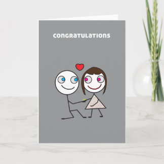 Engagement card