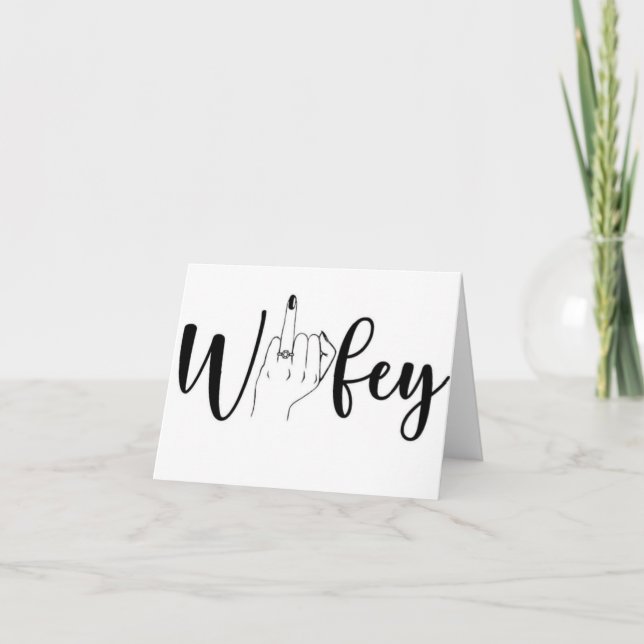 Engagement Card (Front)