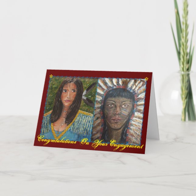 Engagement Card (Front)