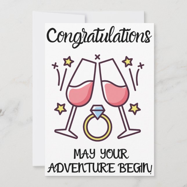 Engagement Congratulations Cards (Front)