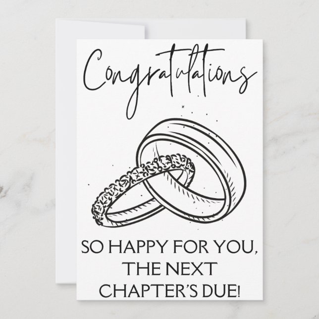 Engagement Congratulations Cards (Front)