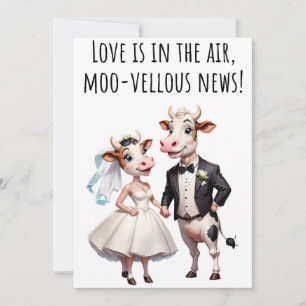 Engagement Congratulations Cards Funny Cow Card