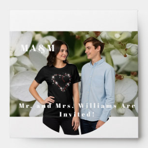 Engagement Couple Photo Envelope