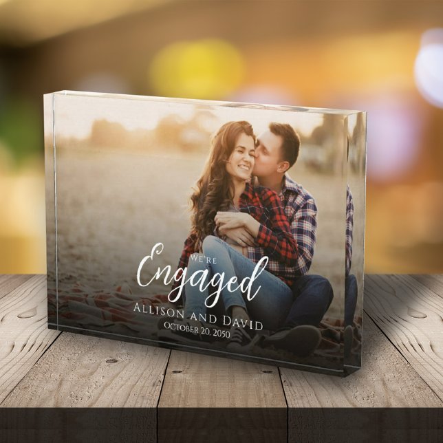 Engagement Couple Photo Wedding Elegant Simple (Creator Uploaded)