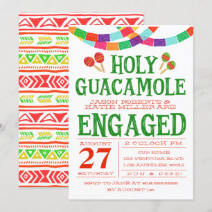 ENGAGEMENT FIESTA INVITATION