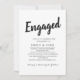 Engagement Invitation