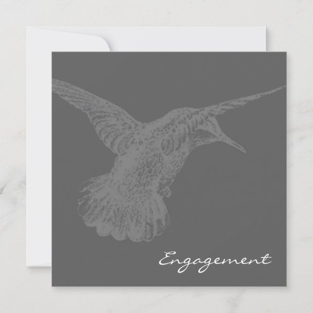 Engagement Invitation Announcement (Front)