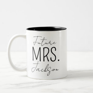 Engagement Mug Future Mrs Mug, Mr and Mrs mugs, Lu