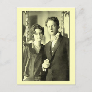 Engagement of Princess Astrid and Prince Leopold Postcard