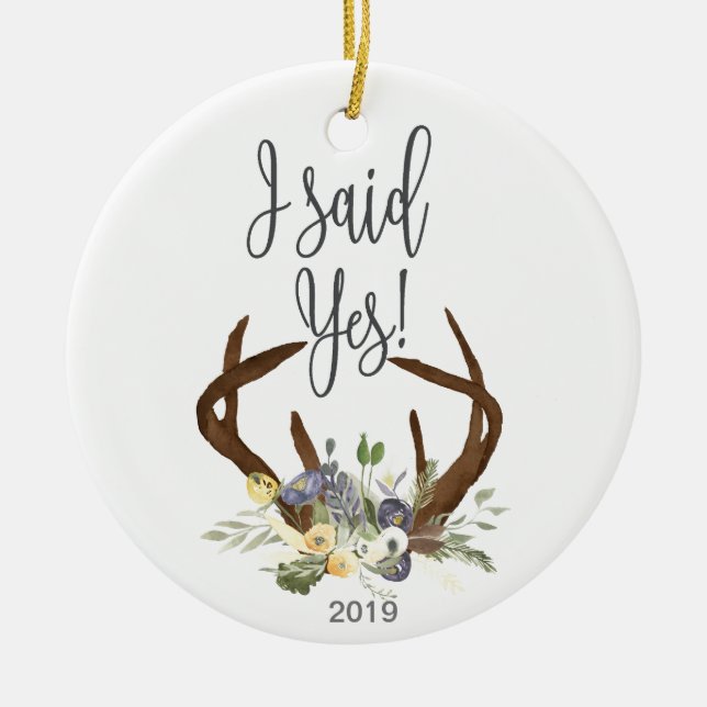 Engagement Ornament (Front)