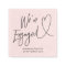 Engagement Party Decor Custom Engagement Napkins